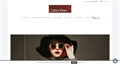 Desktop Screenshot of opticavalero.com